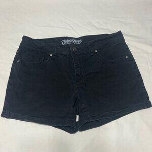 Black Shorts, Faded Glory, Rolled Hem, Size 10